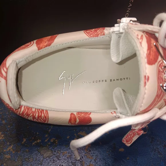Giuseppe Zanotti Printed Low-Top Sneakers - Picture 6 of 7